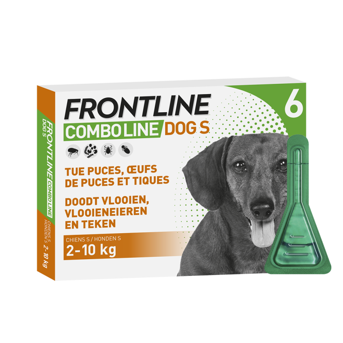heel fijn Dankzegging Afdaling Frontline Combo Line Hond S 2-10kg 6pip - Spot-on behandeling Hond -  Anti-parasiet Frontline | Pharmapets