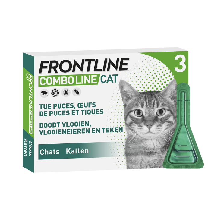 Poëzie Rijd weg januari Frontline Combo Line Kat 3pip - Spot-on behandeling Kat - Anti-parasiet  Frontline | Pharmapets