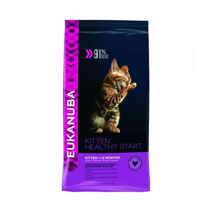 Eukanuba Kitten Pur Chat Poulet Foie 400g Alimentation Standard Poulet Foie Chat Eukanuba Pharmapets Be