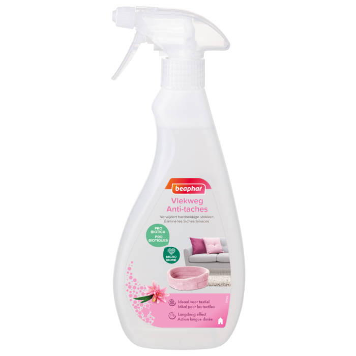 BEAPHAR – Spray désinfectant – Neutralise les odeurs & élimine les taches  tenaces – 24h antibactérien – Élimine 99,9% des bactéries – Fraîcheur  durable – Désinfecte & nettoie en profondeur – 500 ml : :  Animalerie
