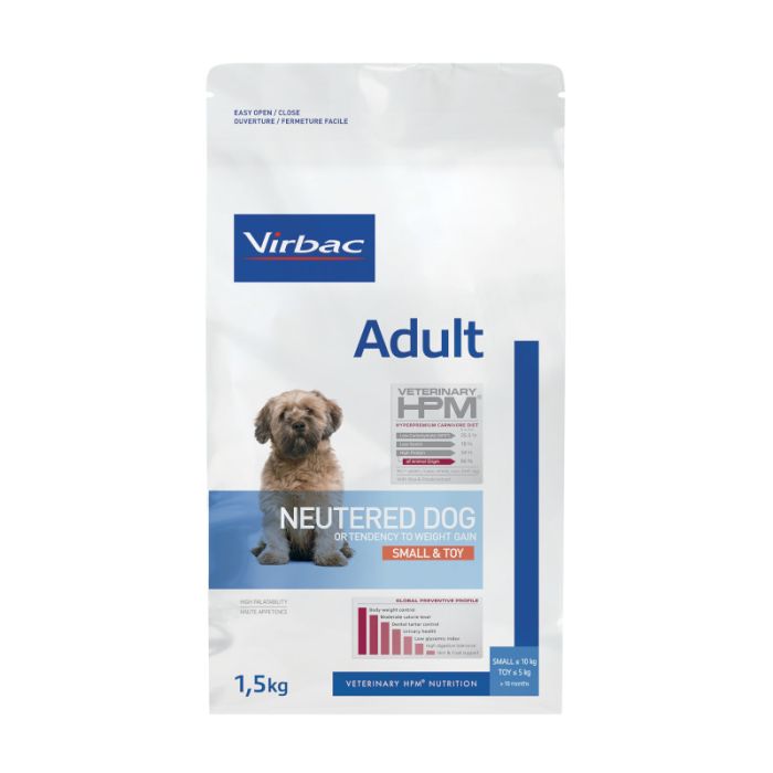 Virbac Veterinary HPM Adult Neutered Small et Toy