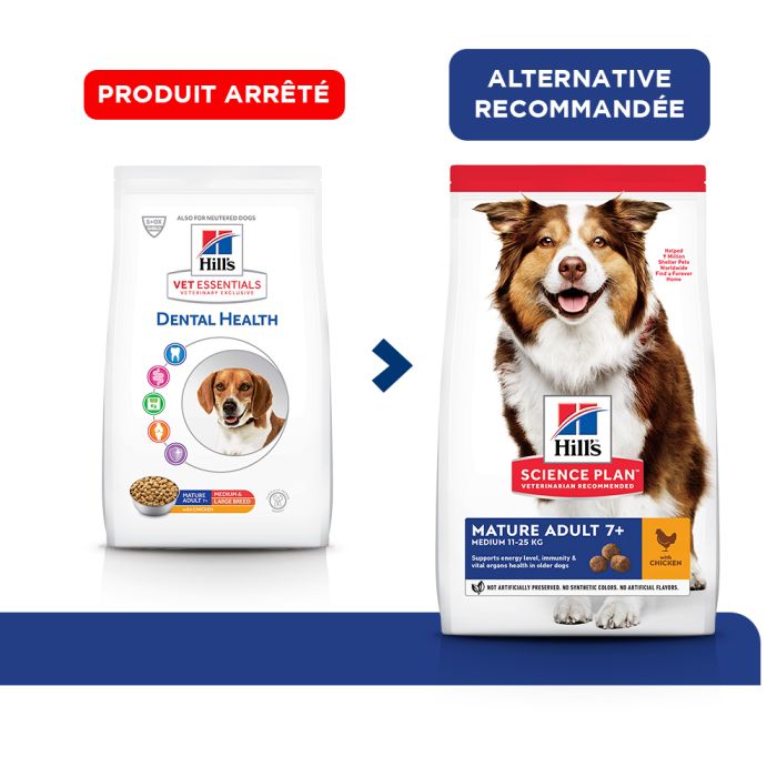 HILL'S Science Plan VetEssentials Canine Mature - Croquettes HILL'S VetEssentials Mature | Vetostore