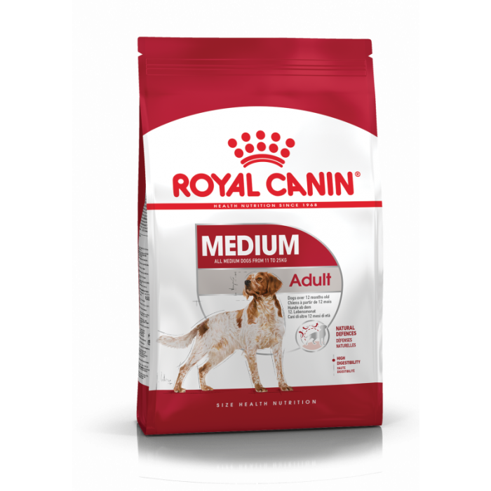 Discreet storting Autonomie Royal Canin Medium Adult - Hondenvoer - 10kg - Droogvoer Hond - Hondenvoer Royal  Canin Size Nutrition | Pharmapets