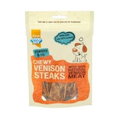 Steak Chewy Venison Good Boy 80g
