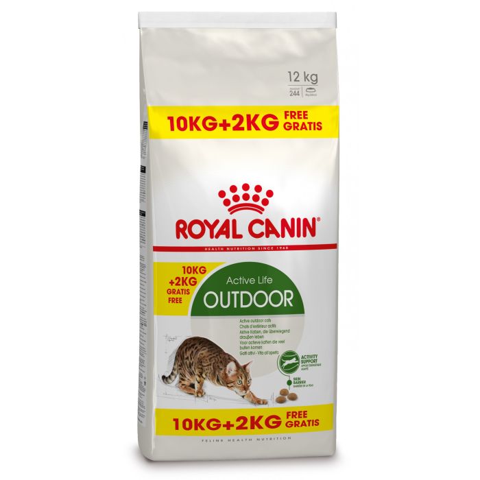 Mark tafereel Rood Royal Canin Outdoor Kattenvoer 10kg + 2kg Gratis - Droogvoer Kat - Voer Royal  Canin Health Nutrition | Pharmapets