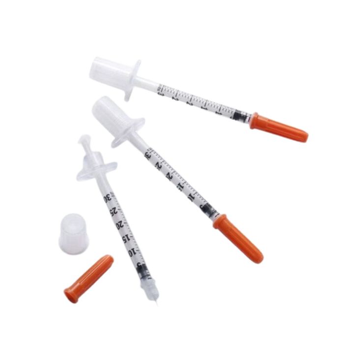 Seringue insuline sertie de 0,3ml Plastipak Micro-fine 100UI/ml