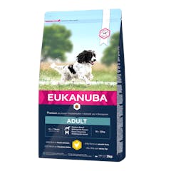 Eukanuba Adult Medium Breed - Hondenvoer met kip - 15kg