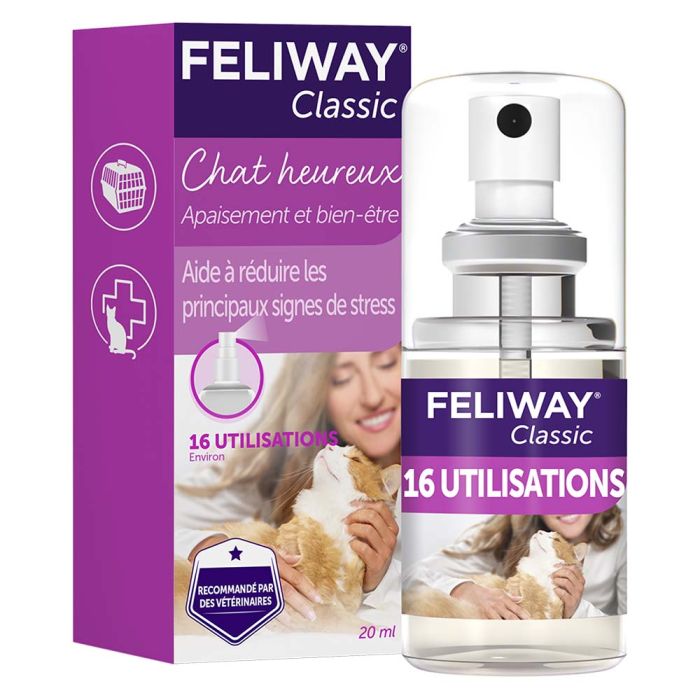 Spray Feliway 20ml - Chat Feliway - Spays anti-stress chat