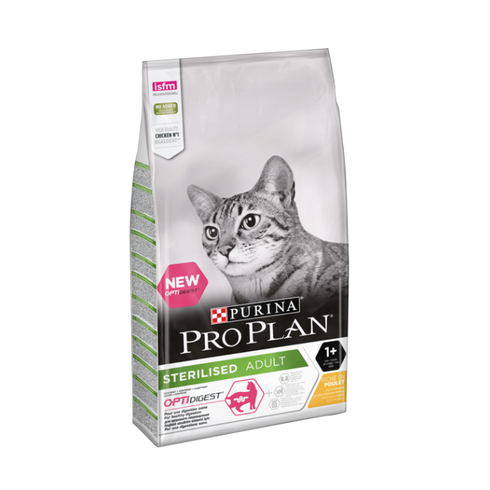 Egomania Drank schokkend Pro Plan Sterilised - Kattenvoer - 10kg - Salmon - Droogvoer Kat - Voer  Purina Pro Plan | Pharmapets
