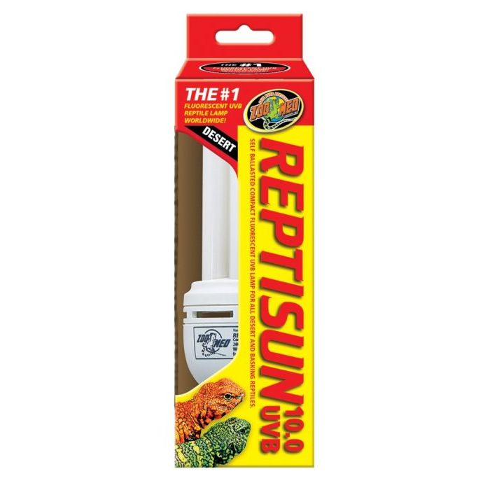 Zoomed Reptisun 10.0 Compact Fluorescentielamp 26w Reptielen ZooMed