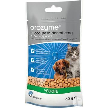 Orozyme Bucco Fresh Dental Croqs Chien&Chat <10kg 60gr