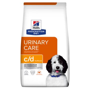 Hill's Prescription Diet c/d Multicare croquettes pour chien au poulet 12 kg