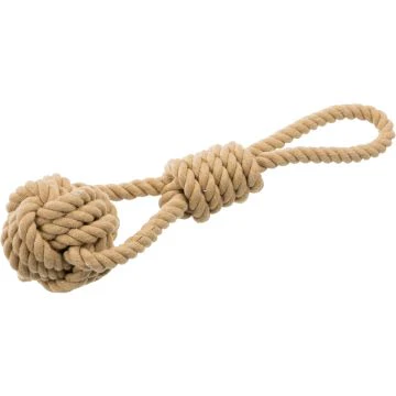 Trixie Be Nordic Corde De Jeu Avec Balle Tress&eacute;e pour Chien 8/30cm