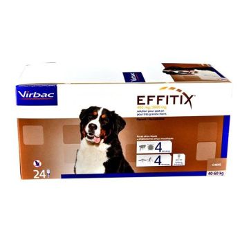 Effitix Spot On - Chien 40-60kg - 24 pipettes
