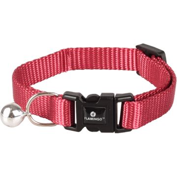 Collier Pour Chatons Ziggi Rouge Cerise 15-22cm 10mm