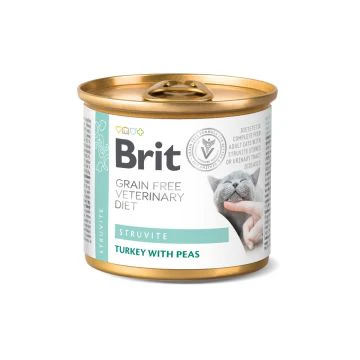 Brit Vet Diet Struvite en Bo&icirc;tes pour Chat 6x200g