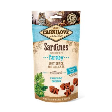 Carnilove Soft Snack Sardines pour Chat 50g