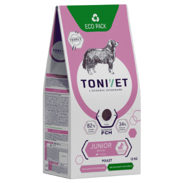 Tonivet Junior Medium pour Chien 12kg