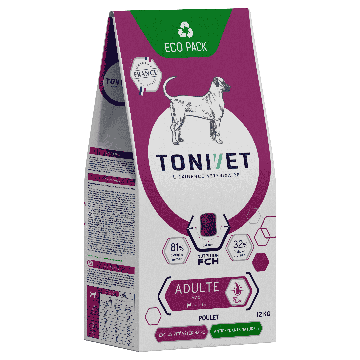 Tonviet Adult Maxi Croquettes pour Chien 12kg