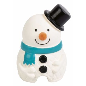 Tom&Co Hondenspeelgoed Latex Wintermannetje 12cm