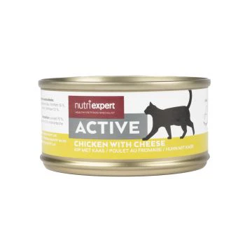 Nutri Expert Boîtes Pour Chat au Poulet Au Fromage 70g