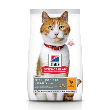 Hill's Science Plan Sterilised Cat Adult Kattenvoer Kip 10kg