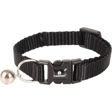 Collier Pour Chatons Ziggi Noir 15-22cm 10mm