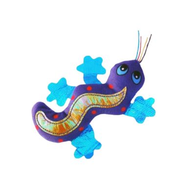 KONG Better Buzz Gecko met Kattenkruid