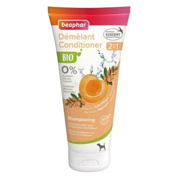 Beaphar Bio Shampooing D&eacute;m&ecirc;lant 2en1 pour Chien 200ml