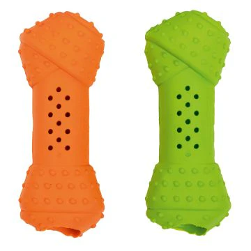 Good Jouet Caoutchouc Os Croquant pour Chien 1pc 10,8x4x2,5cm