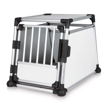 Trixie Cage De Transport pour Chien En Aluminium M-L
