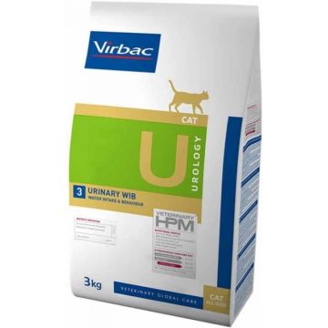 Virbac HPM Urology Urinary Wib U3 - Kattenvoer - 3kg