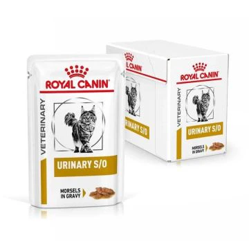 Royal Canin Urinary S/O pour chat 12 sachets fraîcheur 85g émincés en sauce