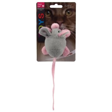 Magic Cat Hochet En Forme De Souris Avec De L'herbe À Chat - 22.5cm