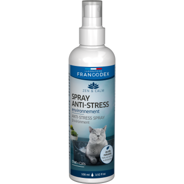 Francodex Anti-Stress Spray Environnement pour Chats 100ml