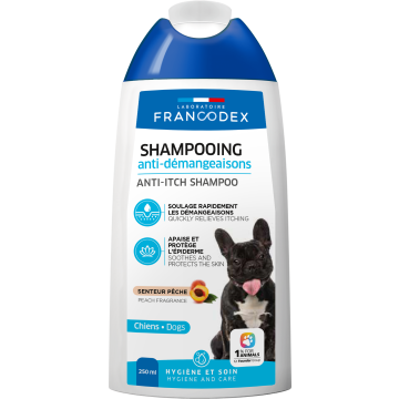 Francodex Shampooing Anti-Démangeaisons pour Chiens 250ml