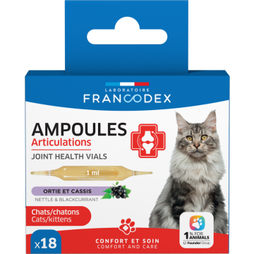 Francodex Articulations Ampoules pour Chats et Chatons 18 pièces