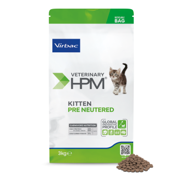Virbac Veterinary HPM Kitten Pre Neutered pour Chaton