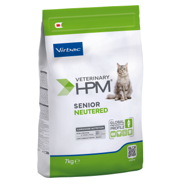 Virbac Veterinary HPM Senior Neutered pour Chat