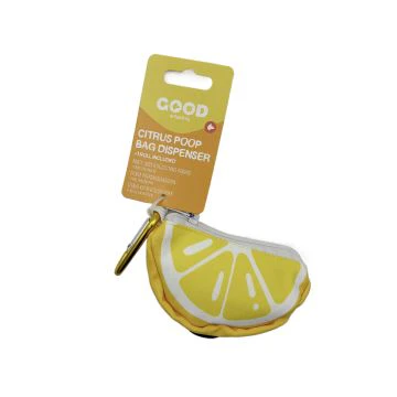 Good LDV Citrus Distributeur pour Sac à Ramasse Crottes + 1 Rouleau Citrus