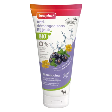 Beaphar Bio Shampooing Anti-D&eacute;mangeaisons pour Chien 200ml