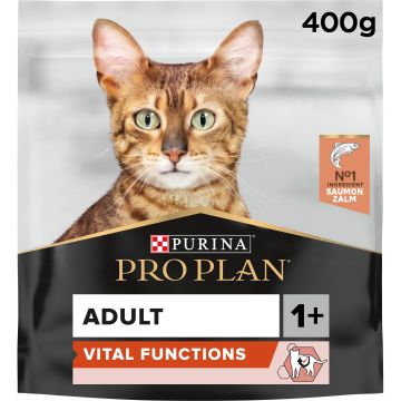 Pro Plan Vital Functions Adult Kattenbrokken met Zalm 400g