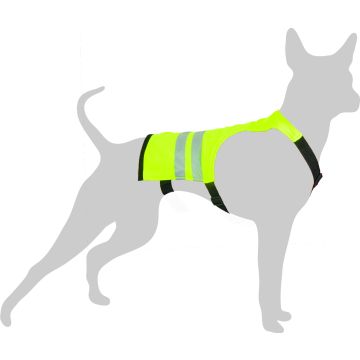 Veiligheidsjasje Fluo 40cm - Hond 50cm