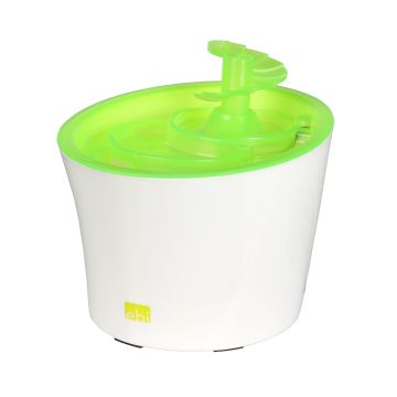 Ebi Tugela Fontaine a eau pour Chien/Chat 3000ml Citron Vert 22,5x18,5x16cm