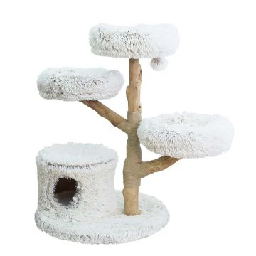 Ebi Arbre À Chat Malaga Blanc 68x68x102cm
