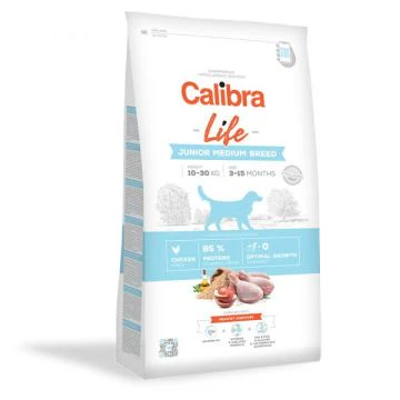 Calibra Life Hypoallergenique Junior Medium pour Chien au Poulet 2,5kg