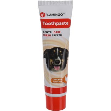 Flamingo Dentifrice Dafra Saveur Poulet 85g Display