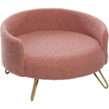 Flamingo Sofa Dizco Rond Roze