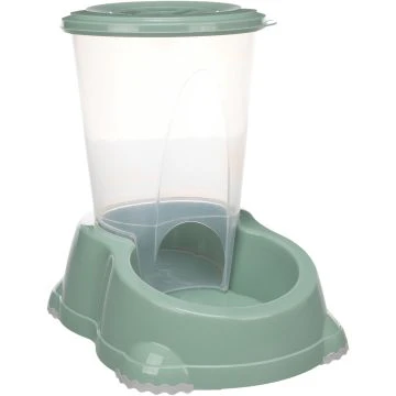 Flamingo Distributeur de Nourriture Mara Vert 1,5 l