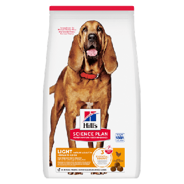 Hill's Science Plan Mature Adult Light Croquettes pour Chien &Acirc;g&eacute; au Poulet 14kg